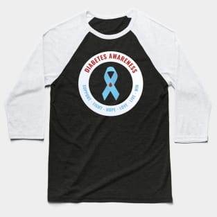 Diabetes Awareness Baseball T-Shirt